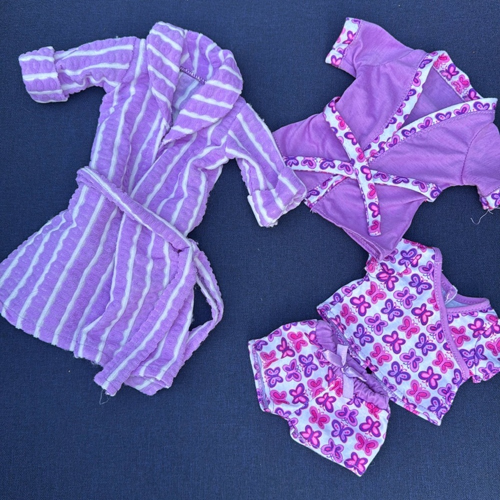 Pajama and Robe for Dolls (American Girl Doll fit)